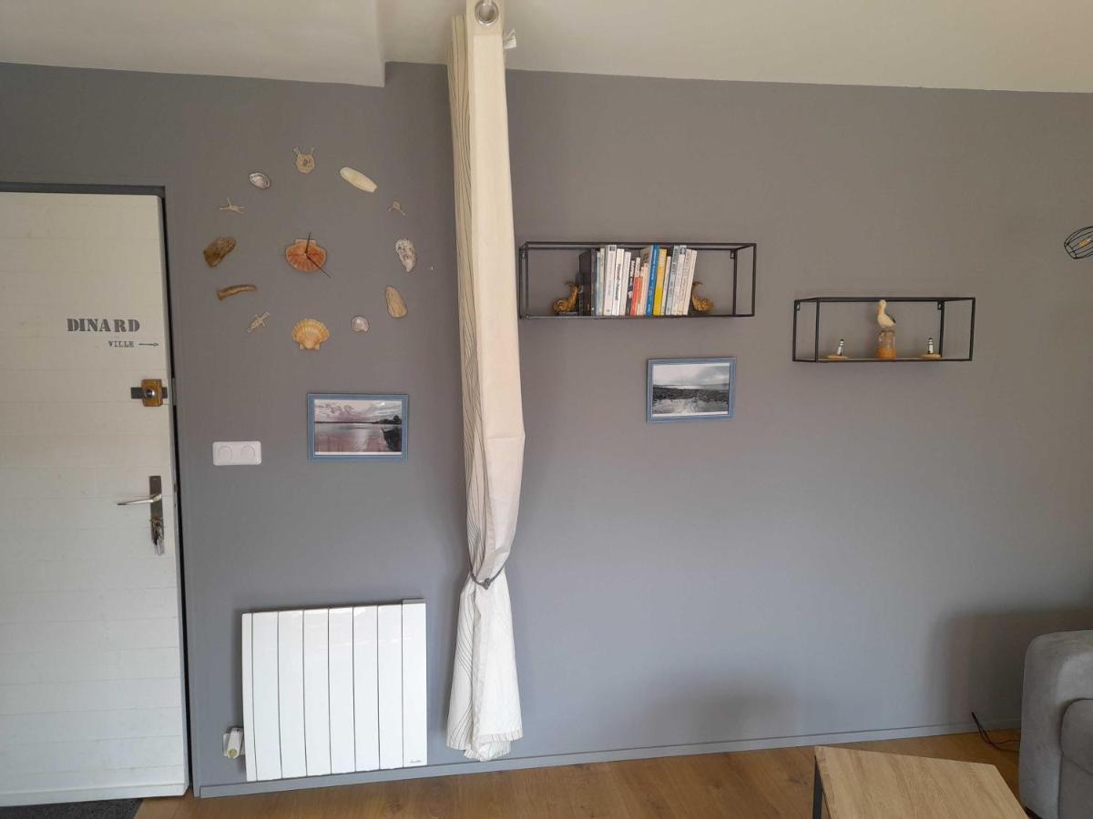 Ferienwohnung T2-L'Eperlan-St Enogat-Dinard Exterior foto