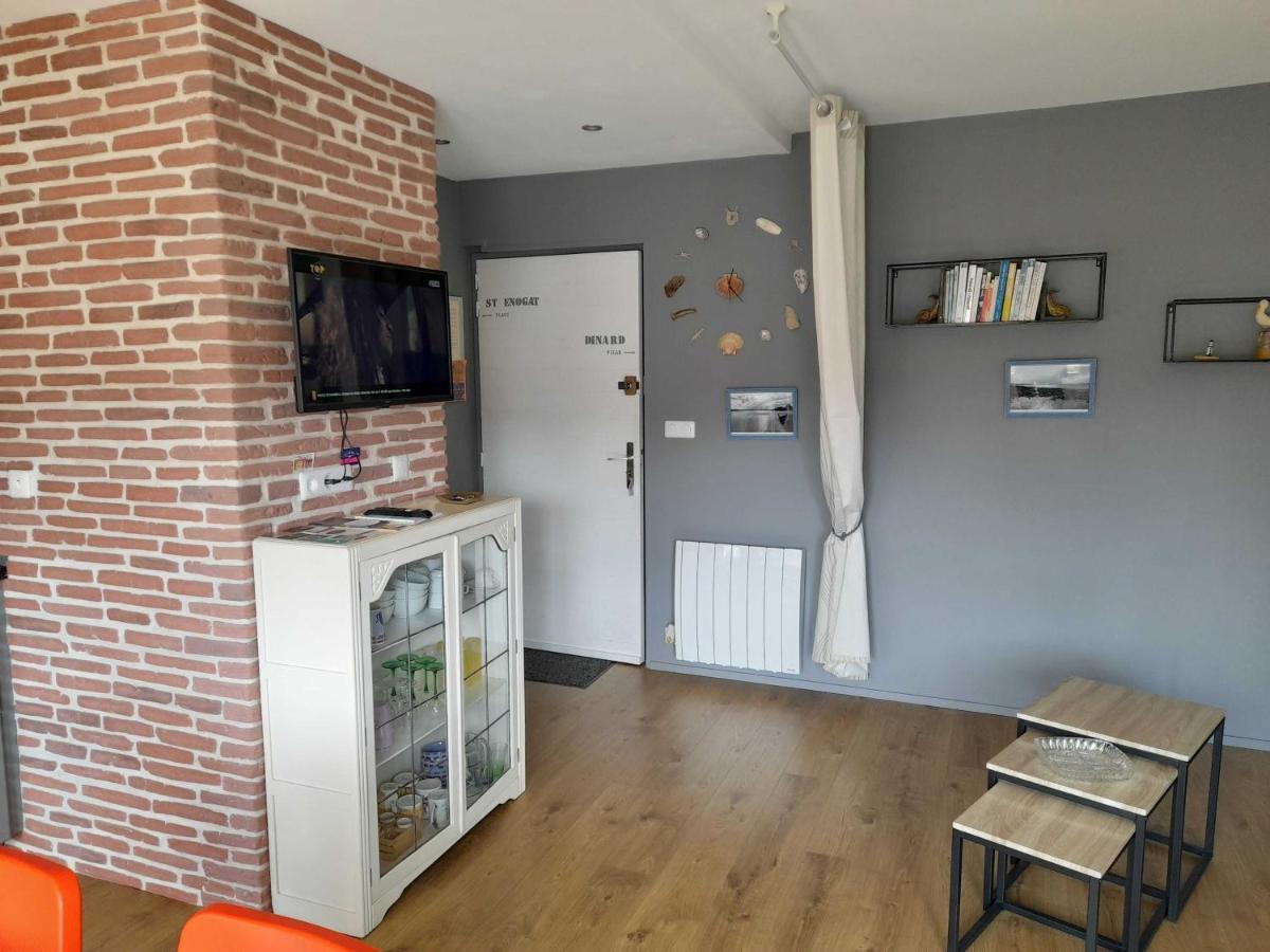 Ferienwohnung T2-L'Eperlan-St Enogat-Dinard Exterior foto